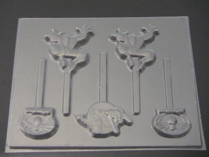 469sp Spider Dude Emblem Chocolate Candy Lollipop Mold